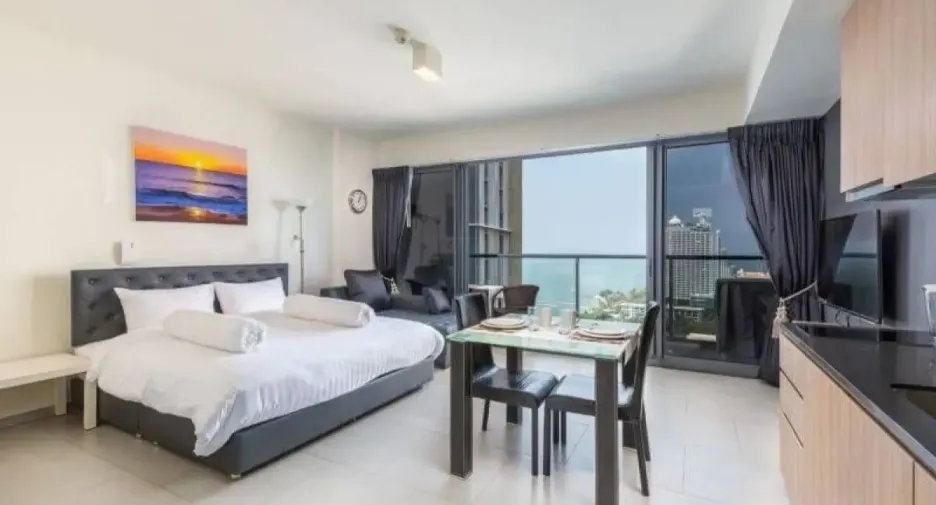 For rent 1 bed condo in Bang Lamung, Chonburi