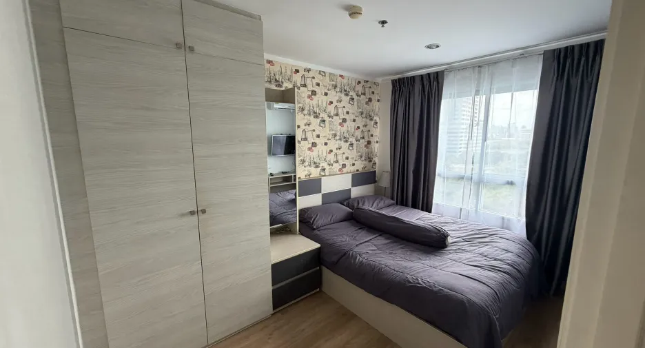 À louer et à vendre 1 chambre condo à Huai Khwang, Bangkok