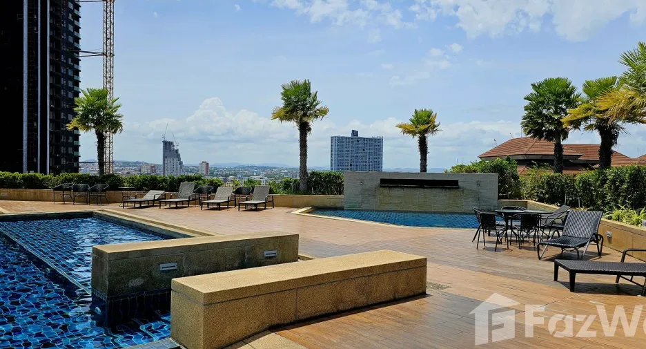 For sale and for rent 1 bed condo in Bang Lamung, Chonburi