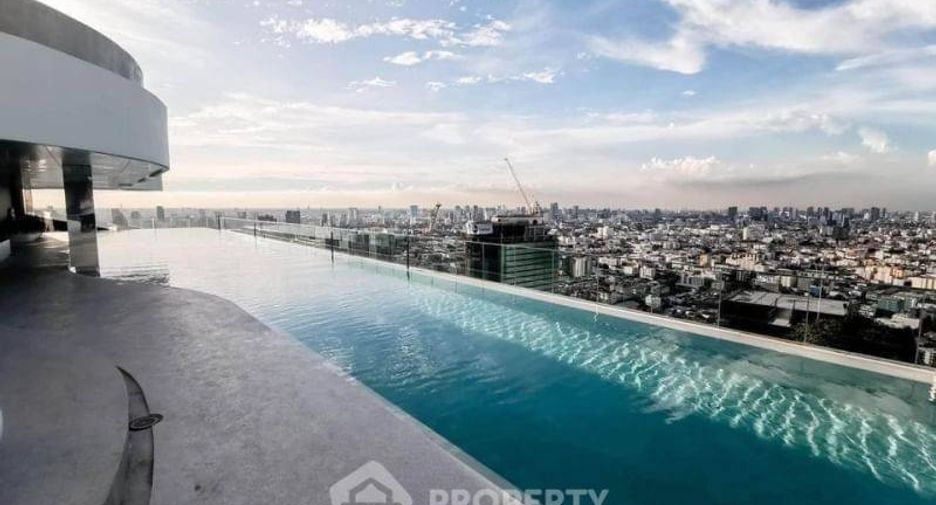 For rent 1 bed condo in Huai Khwang, Bangkok