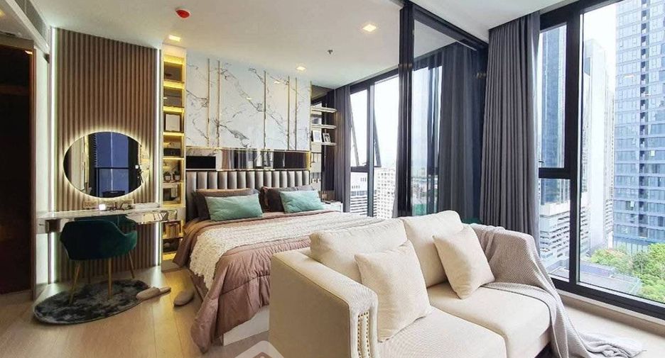 Condo en alquiler de 1 habitaciones en Huai Khwang, Bangkok