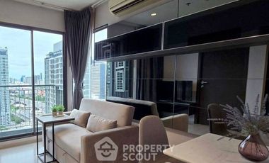 For rent 2 bedrooms condo in Huai Khwang, Bangkok
