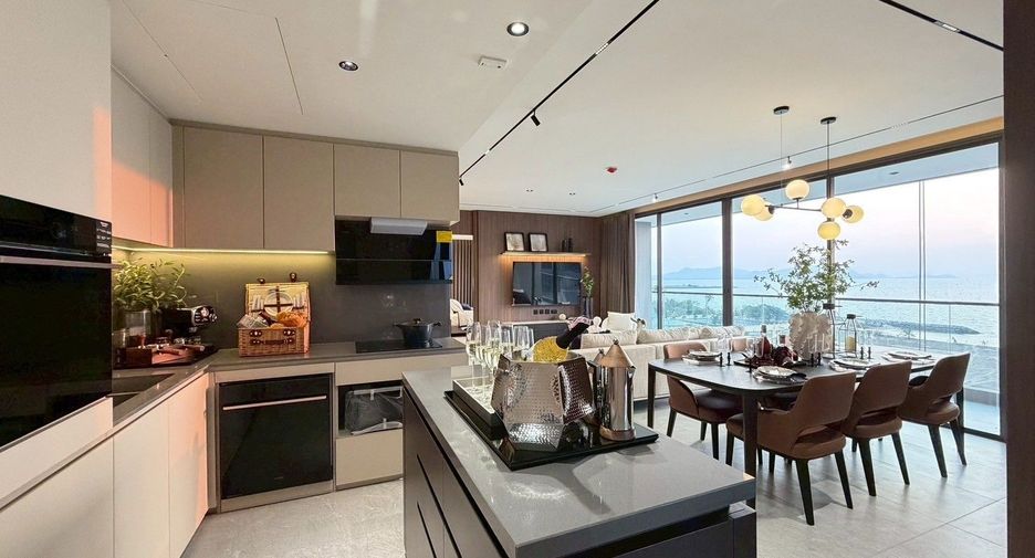 For rent 3 ベッドルーム condo in Na Jomtien, Pattaya