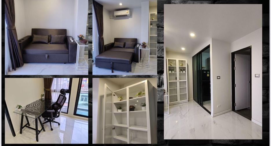 Condo en alquiler de 2 habitaciones en Huai Khwang, Bangkok