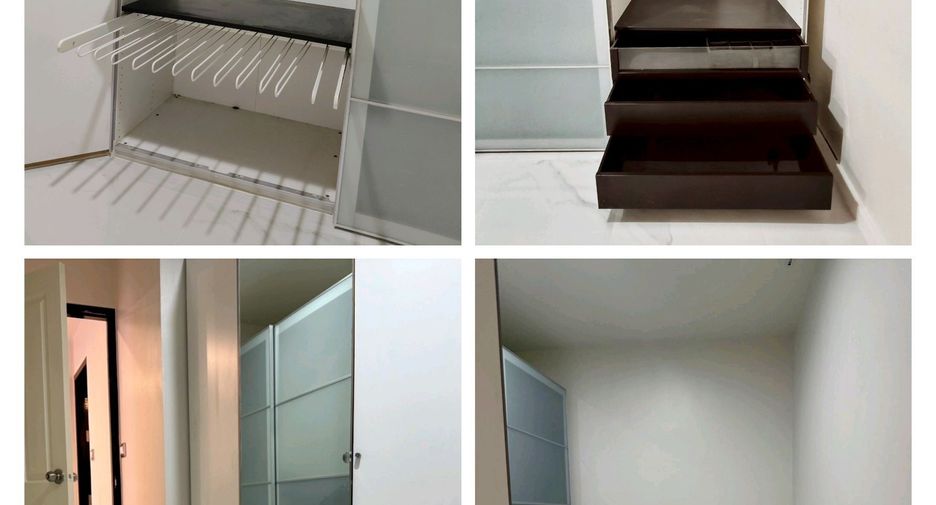 Condo en alquiler de 2 habitaciones en Huai Khwang, Bangkok