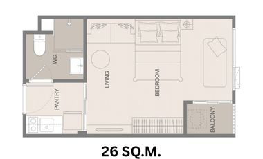 For sale 1 bed condo in Huai Khwang, Bangkok
