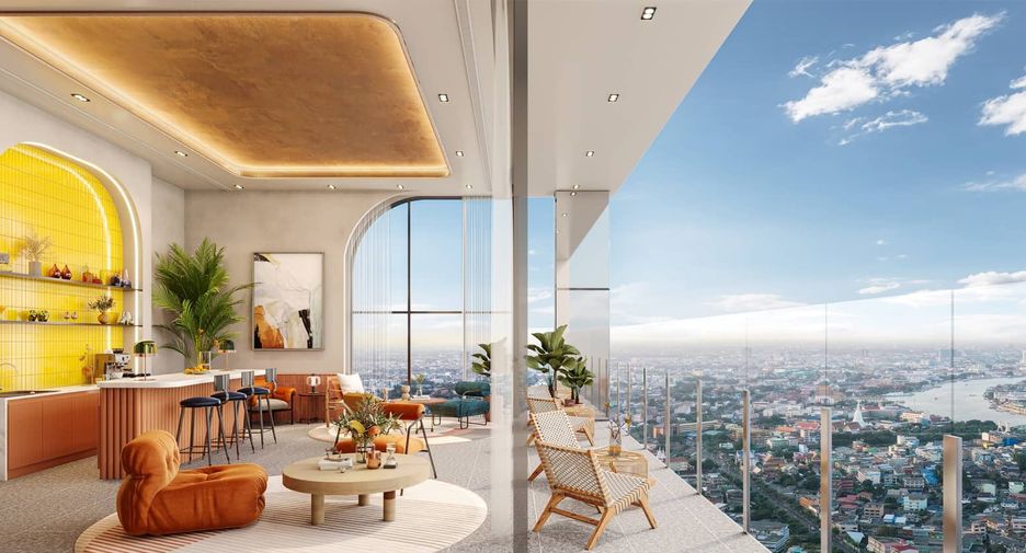 For sale 2 bedrooms condo in Khlong San, Bangkok