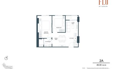Wohnung zum Kauf mit 2 Zimmer in Khlong San, Bangkok