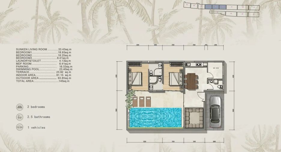 For sale 3 bedrooms house in Ko Samui, Surat Thani