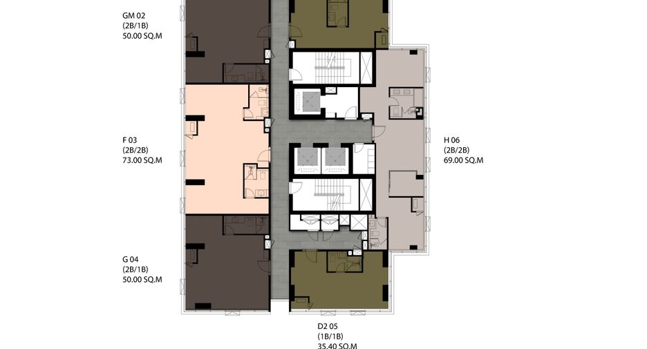 À vendre 1 chambre condo à Ratchathewi, Bangkok