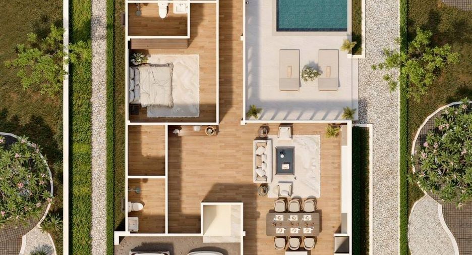Casa en venta de 3 habitaciones en Sam Roi Yot, Prachuap Khiri Khan