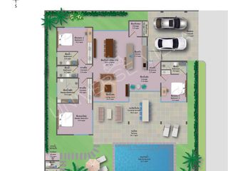 For sale 3 bedrooms house in Hua Hin, Prachuap Khiri Khan