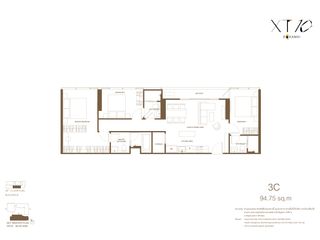 Wohnung zum Kauf mit 3 Zimmer in Watthana, Bangkok