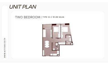 For sale 2 ベッドルーム condo in Bang Kho Laem, Bangkok