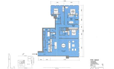 For sale 3 bedrooms condo in Sathon, Bangkok
