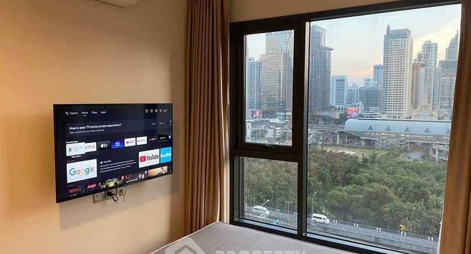 Condo en alquiler de 1 habitaciones en Huai Khwang, Bangkok
