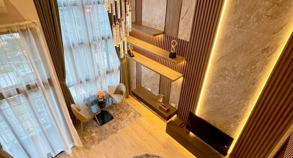 For rent 1 bed condo in Huai Khwang, Bangkok