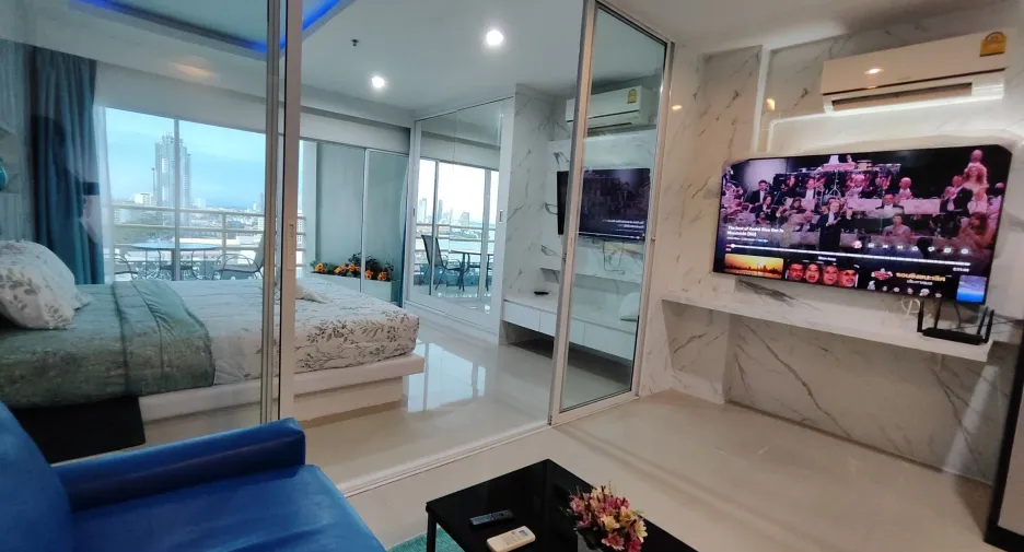 For rent 1 bed condo in Bang Lamung, Chonburi