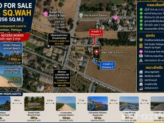 Terreno en venta en Na Jomtien, Pattaya