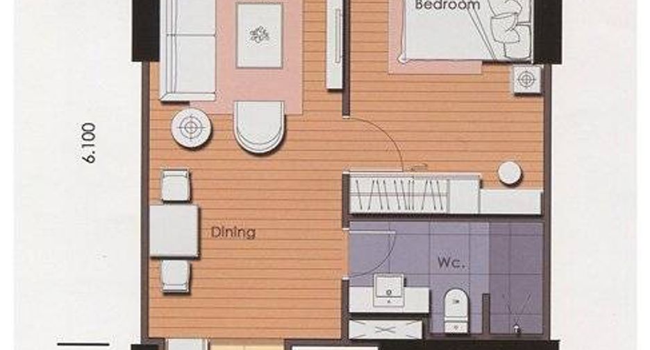 For rent 1 Beds condo in Chatuchak, Bangkok