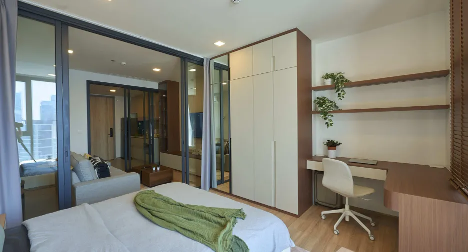 For rent 1 bed condo in Ratchathewi, Bangkok
