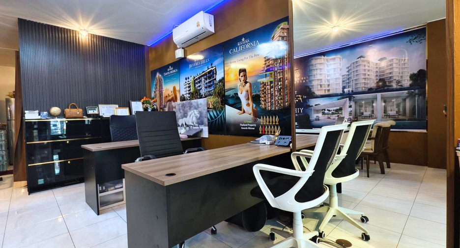 À vendre bureau à Bang Lamung, Chonburi