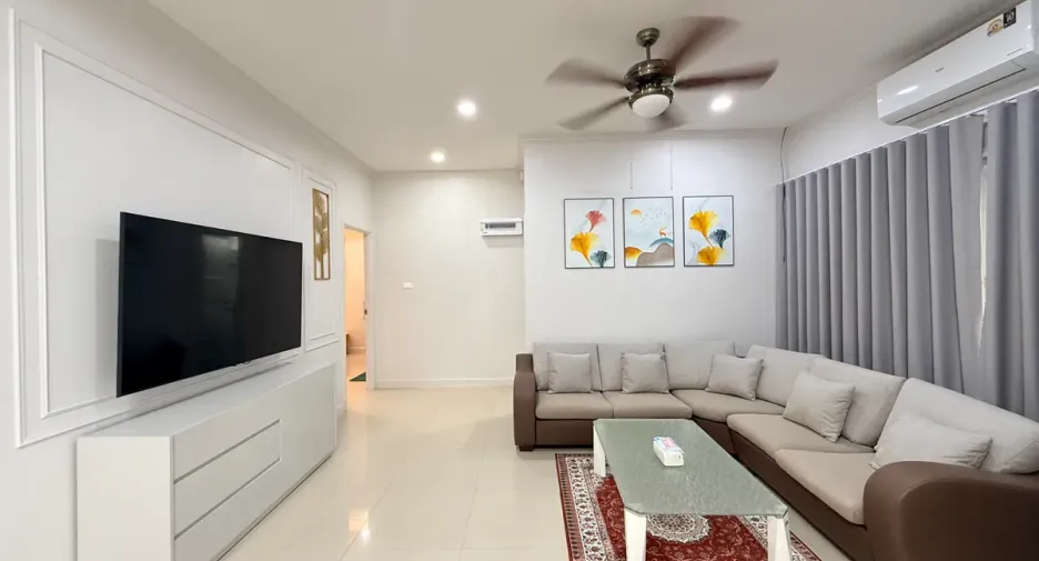 For rent 2 bedrooms house in Bang Lamung, Chonburi