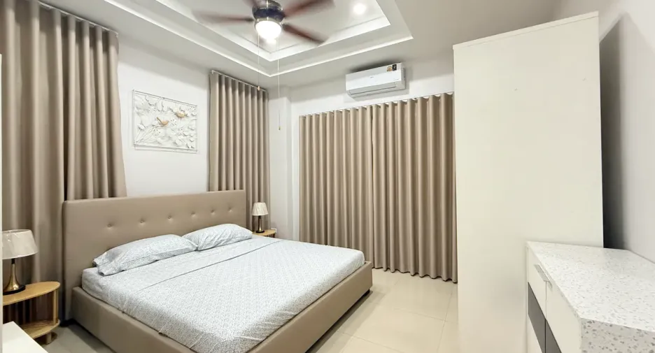 For rent 2 bedrooms house in Bang Lamung, Chonburi