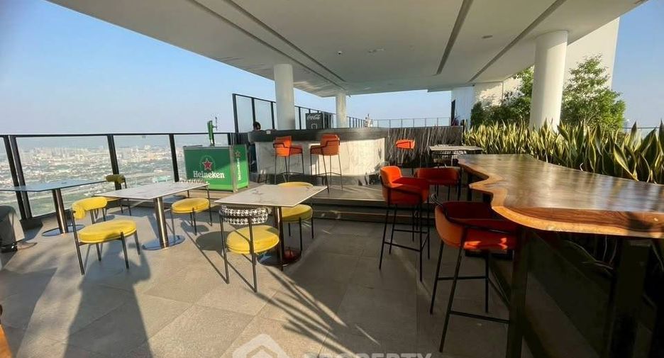 For rent 1 bed condo in Huai Khwang, Bangkok