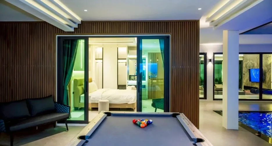 À louer et à vendre 7 chambres maison à Jomtien, Pattaya