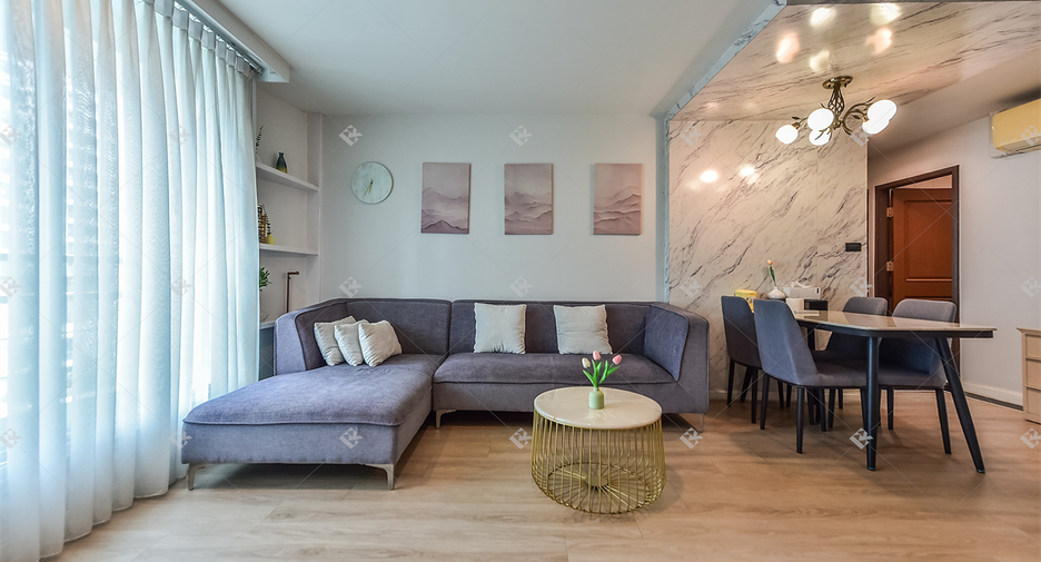 Condo en alquiler de 2 habitaciones en Ratchathewi, Bangkok