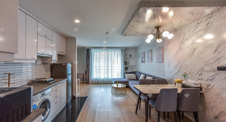 Condo en alquiler de 2 habitaciones en Ratchathewi, Bangkok