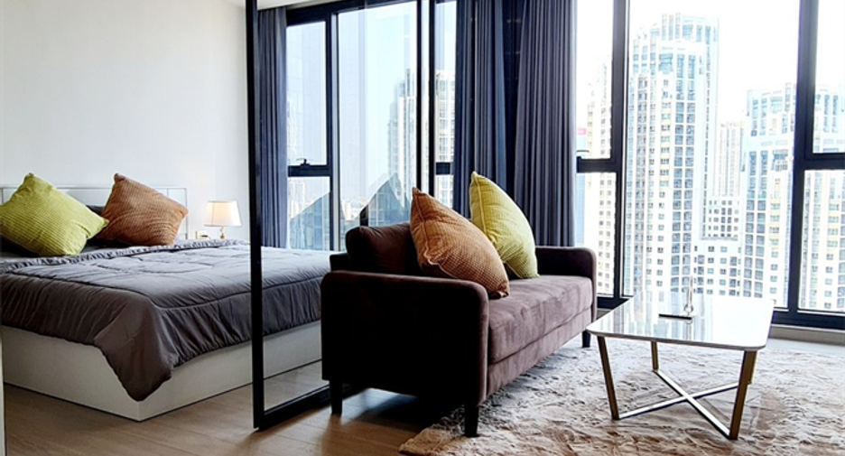 Condo en alquiler de 1 habitaciones en Huai Khwang, Bangkok