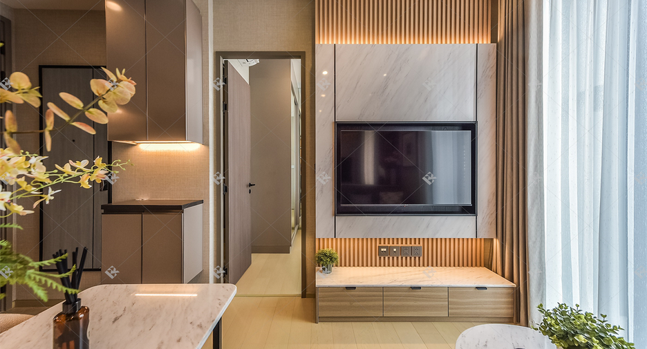 À louer 1 chambre condo à Ratchathewi, Bangkok