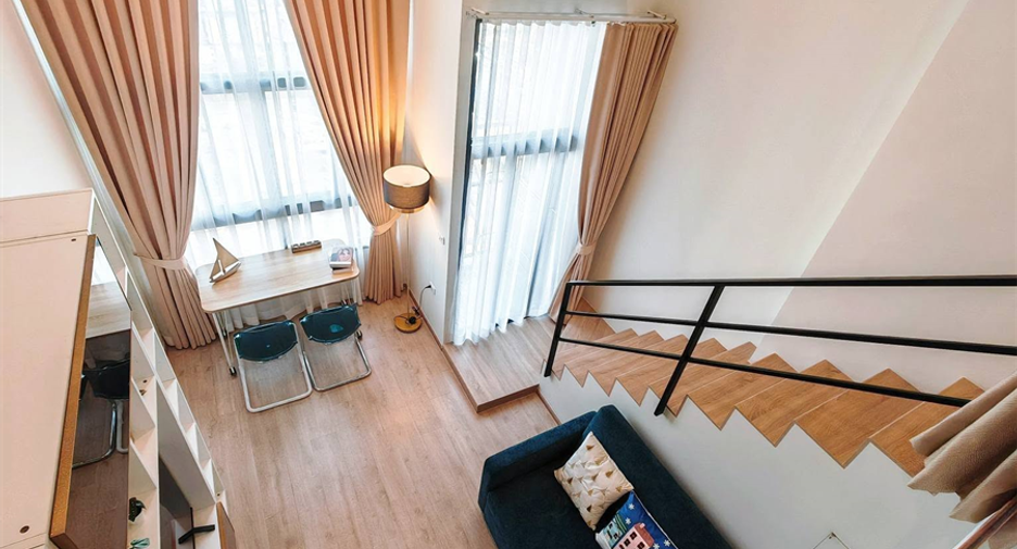 Condo en alquiler de 1 habitaciones en Huai Khwang, Bangkok