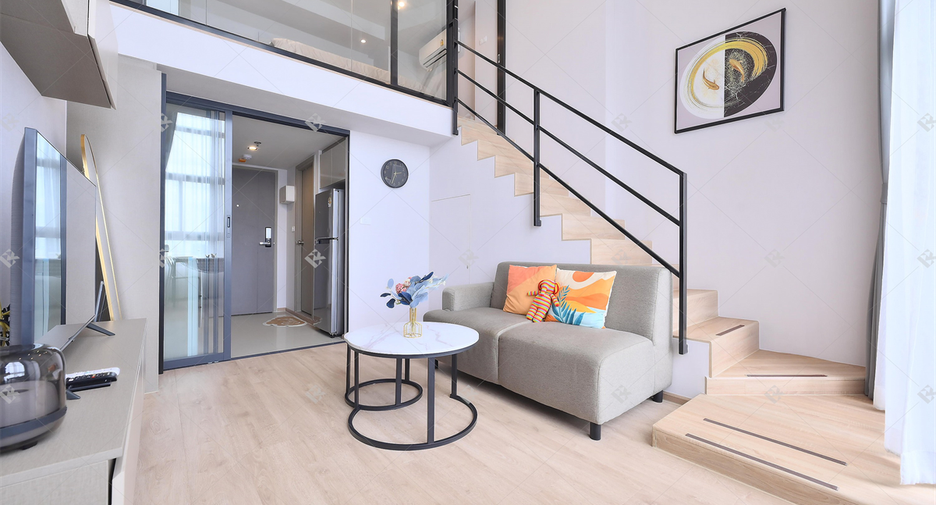 Condo en alquiler de 1 habitaciones en Huai Khwang, Bangkok