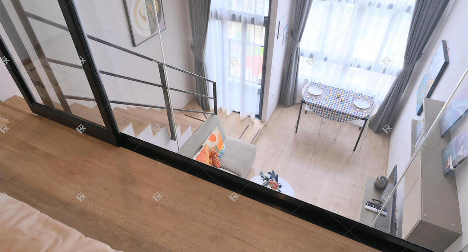 Condo en alquiler de 1 habitaciones en Huai Khwang, Bangkok