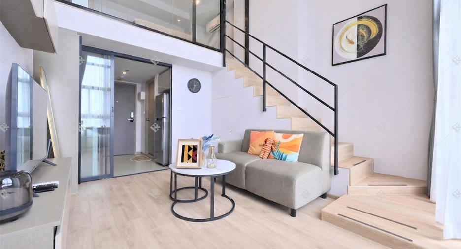 Condo en alquiler de 1 habitaciones en Huai Khwang, Bangkok