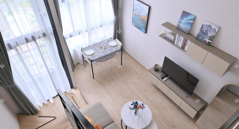 Condo en alquiler de 1 habitaciones en Huai Khwang, Bangkok