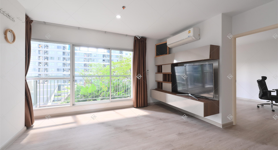 For rent 2 bedrooms condo in Huai Khwang, Bangkok
