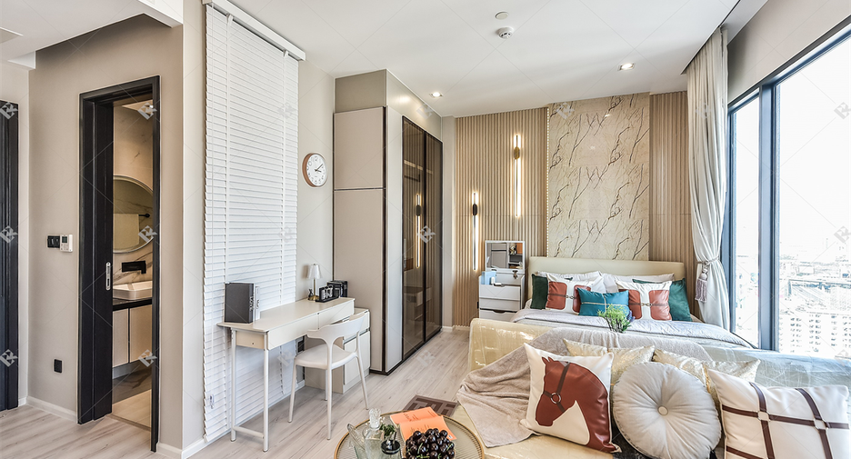 Condo en alquiler de 1 habitaciones en Ratchathewi, Bangkok