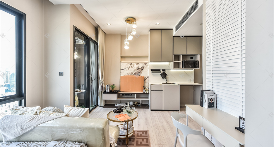 Condo en alquiler de 1 habitaciones en Ratchathewi, Bangkok