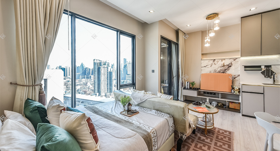 Condo en alquiler de 1 habitaciones en Ratchathewi, Bangkok