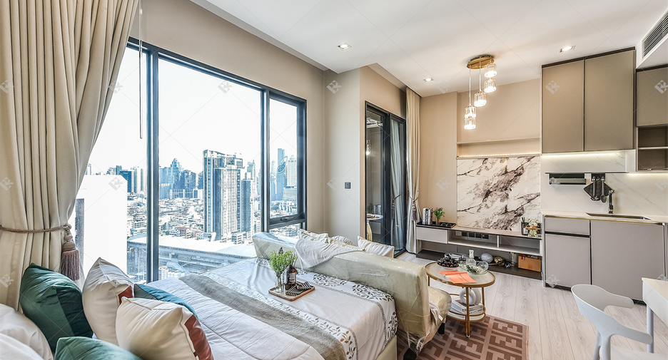 Condo en alquiler de 1 habitaciones en Ratchathewi, Bangkok