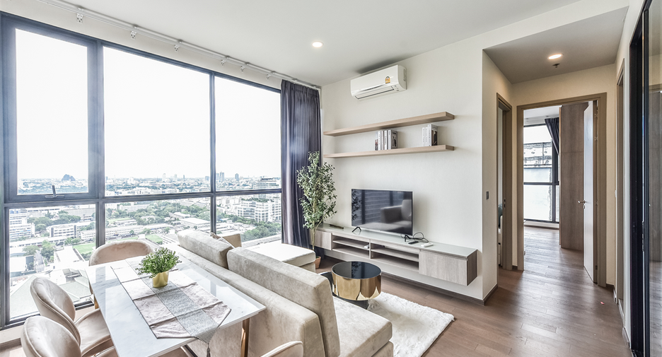 Condo en alquiler de 2 habitaciones en Ratchathewi, Bangkok