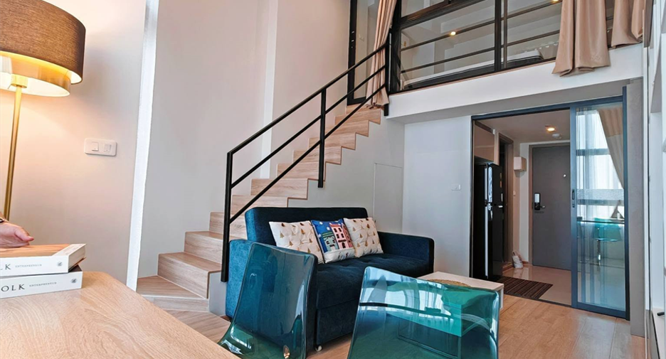 Condo en alquiler de 1 habitaciones en Huai Khwang, Bangkok