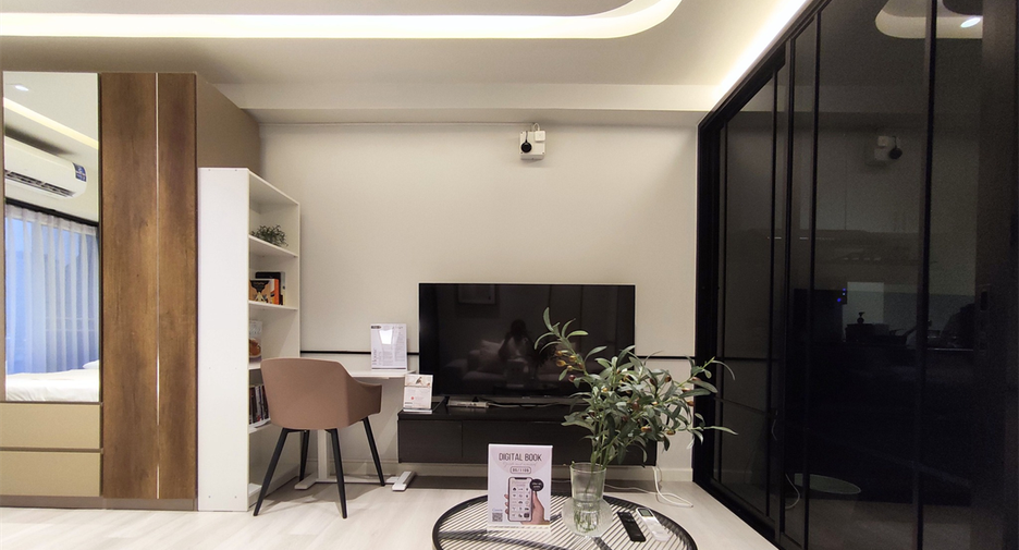 For rent 1 bed condo in Huai Khwang, Bangkok