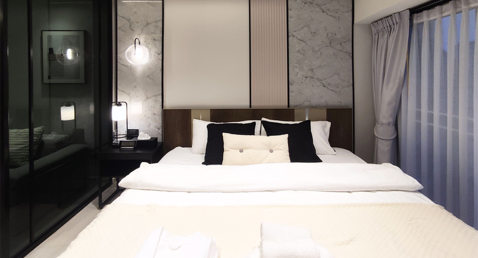 For rent 1 bed condo in Huai Khwang, Bangkok