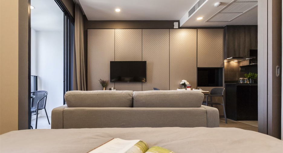 Wohnung zur Miete mit 1 Zimmer in Bang Rak, Bangkok