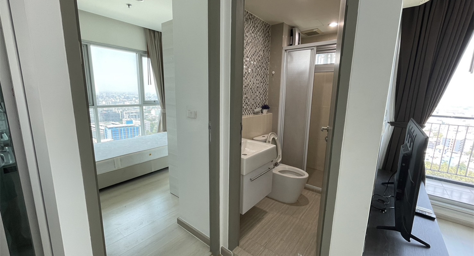 Wohnung zur Miete mit 2 Zimmer in Huai Khwang, Bangkok